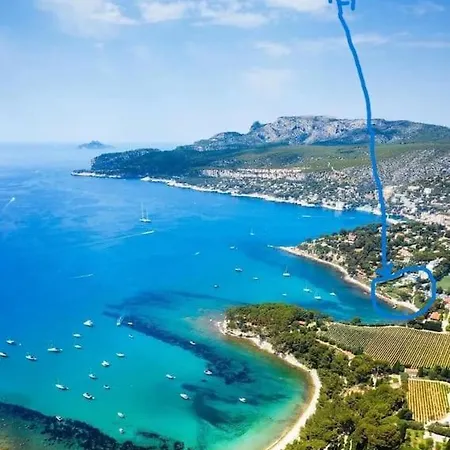 Exceptionnel, 5' Du Village De Cassis, Vue Feerique, Piscine, Parking *
